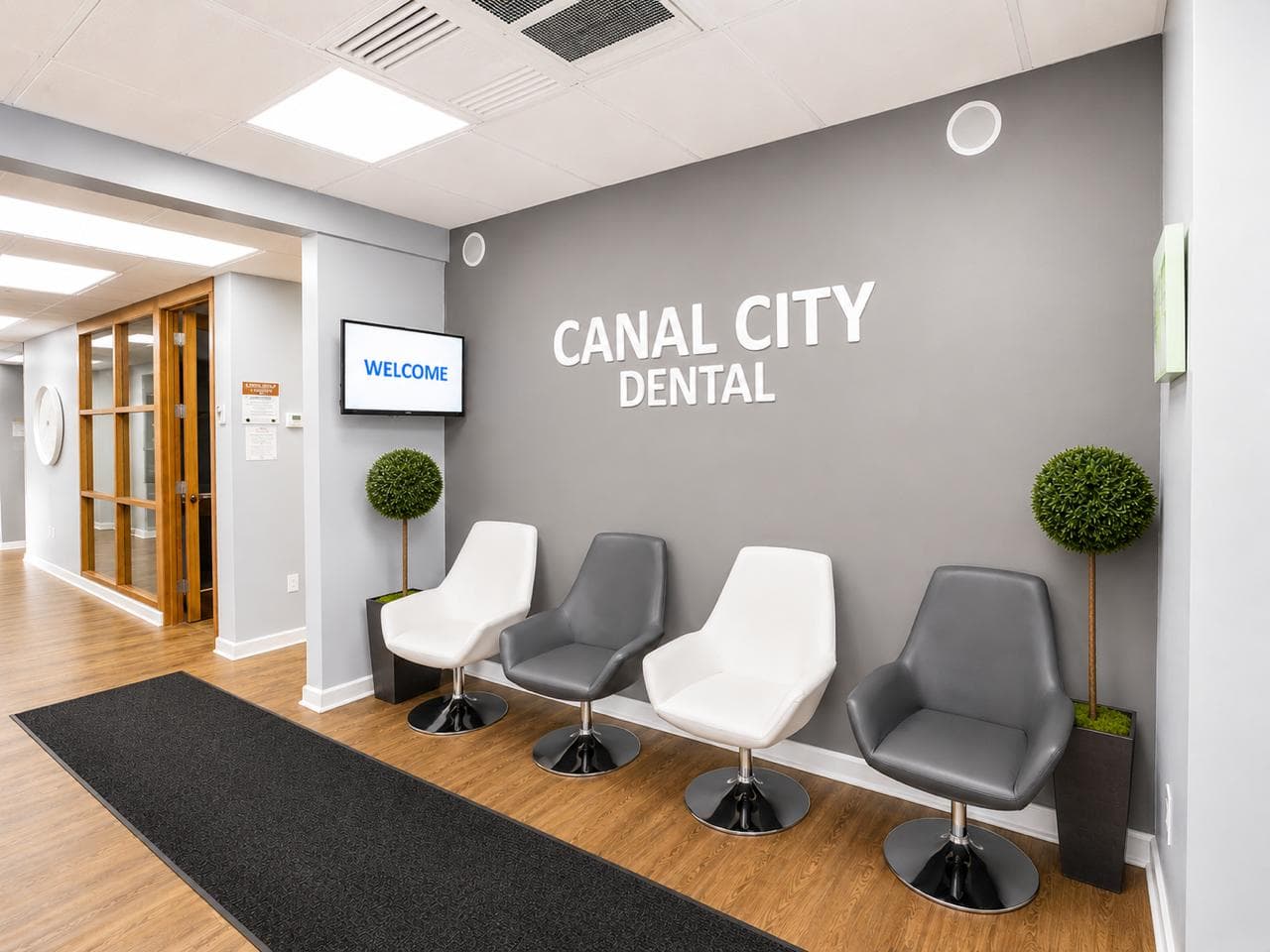 Canal City Dental waiting room